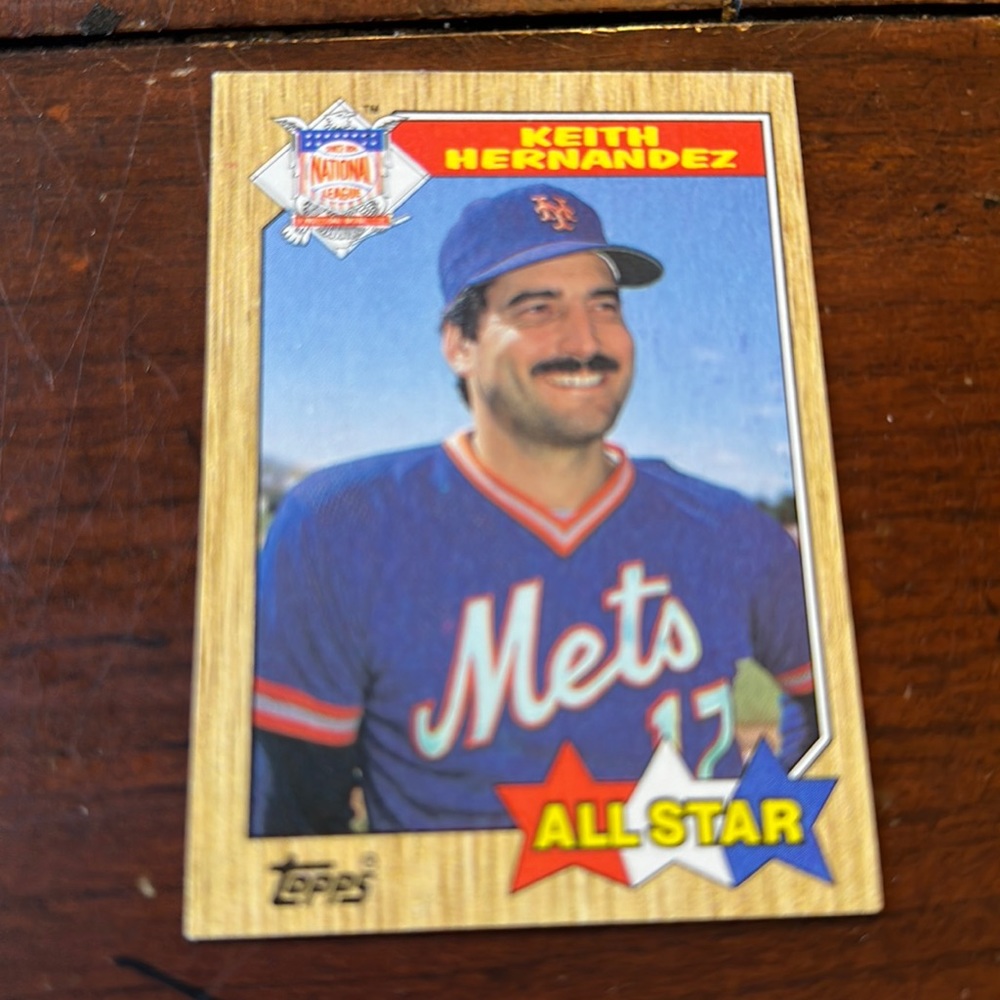 Keith Hernandez baseball card